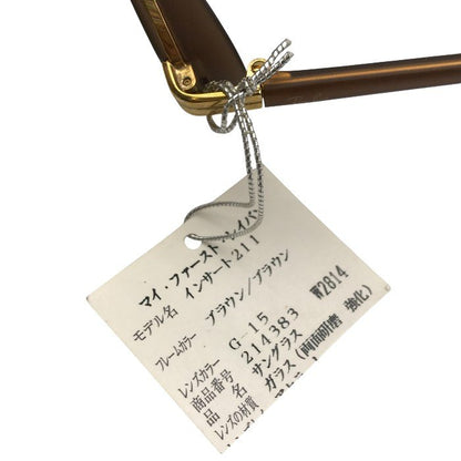 Ray Ban マイファーストレイバン インサート211 サングラス メンズ ヴィンテージ フルリム ボシュロム ブラウン/グレー W2814 中古 T1