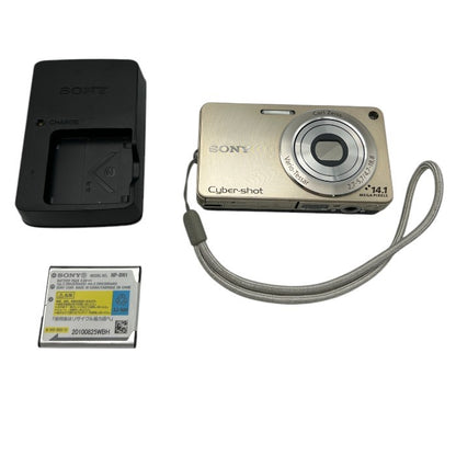 ソニー SONY デジタルカメラ Cybershot W350 ゴールド DSC-W350/N デジカメ サイバーショット コンパクト 中古 W４