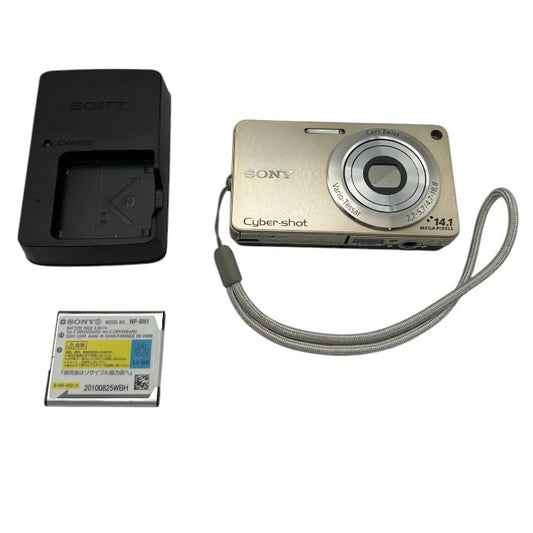 ソニー SONY デジタルカメラ Cybershot W350 ゴールド DSC-W350/N デジカメ サイバーショット コンパクト 中古 W４