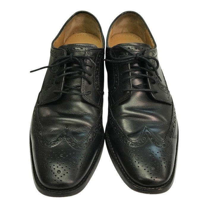 COLE HAAN コールハーン GRAND.OS ドレスシューズ メンズ レザー ウイングチップ 革靴 ビジネス ブラック 7.5サイズ C21179 中古 T1