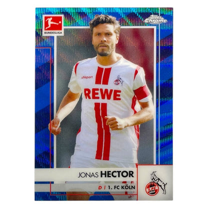 TOPPS サッカーカード CHROME JONAS HECTOR KOLN /150 #54 中古 IT2