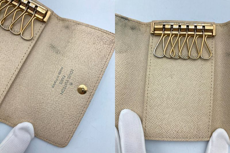 LOUIS VUITTON ルイヴィトン ダミエアズール ミュルティクレ6 キーケース N61745 中古 D4