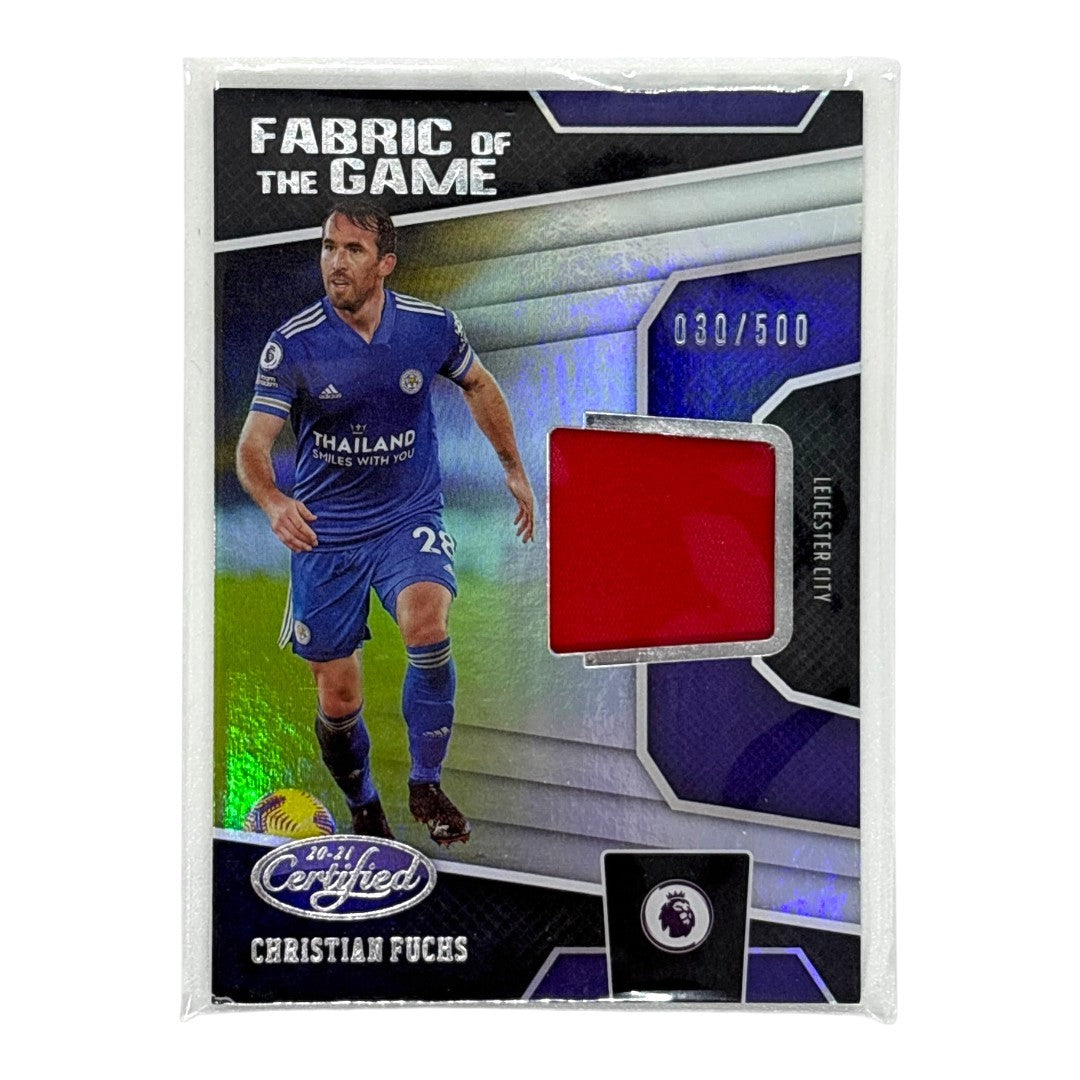 PANINI サッカーカード CHRONICLES CERTIFIED CHRISTIAN FUCHS LEICESTER CITY /500 #FG-CF 中古 IT1