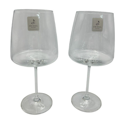 ZWIESEL Glas ツヴィーゼル グラス VIVID SENSES ヴィヴィッド・センス ワイングラス 2個セット 洋食器 酒器 おしゃれ 710ml 中古 W４