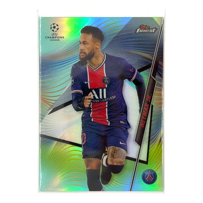 TOPPS サッカーカード FINEST NEYMAR JR. PARIS SAINT-GERMAIN 66/75 #25 中古 IT1