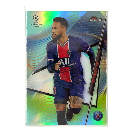 TOPPS サッカーカード FINEST NEYMAR JR. PARIS SAINT-GERMAIN 66/75 #25 中古 IT1