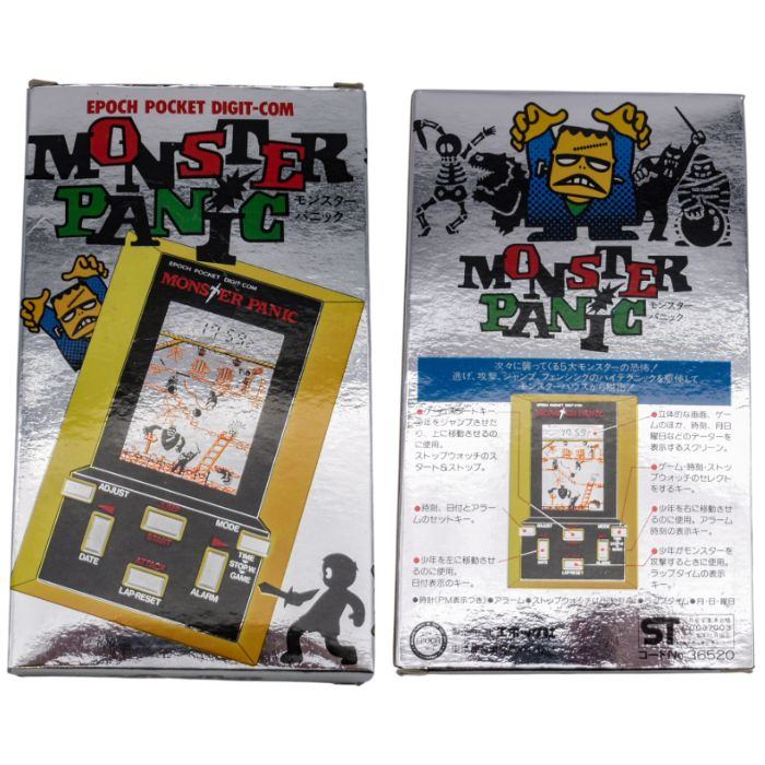 EPOCH エポック社 モンスターパニック MONSTER PANIC LSIゲーム ポケットデジコムシリーズ 中古 a1