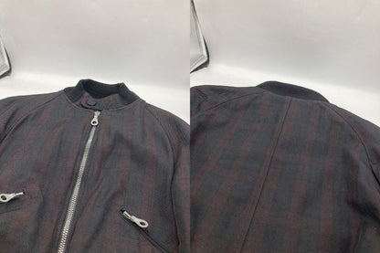 TOKITO トキト チェック柄 ライダース ブルゾン サイズ2 中古 D4