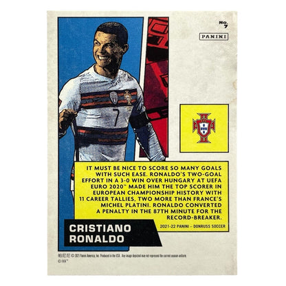 PANINI サッカーカード DONRUSS CRISTIANO RONALDO PORTUGAL #7 中古 IT2