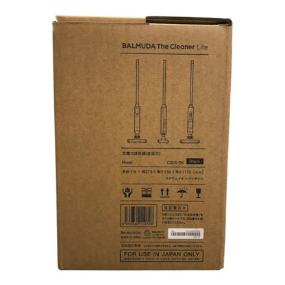 BALMUDA バルミューダ ザ・クリーナー ライト ホバー式クリーナー ブラック The Cleaner Lite 充電式掃除機 コードレス ハンディ/スティック C02A-BK 中古 T1