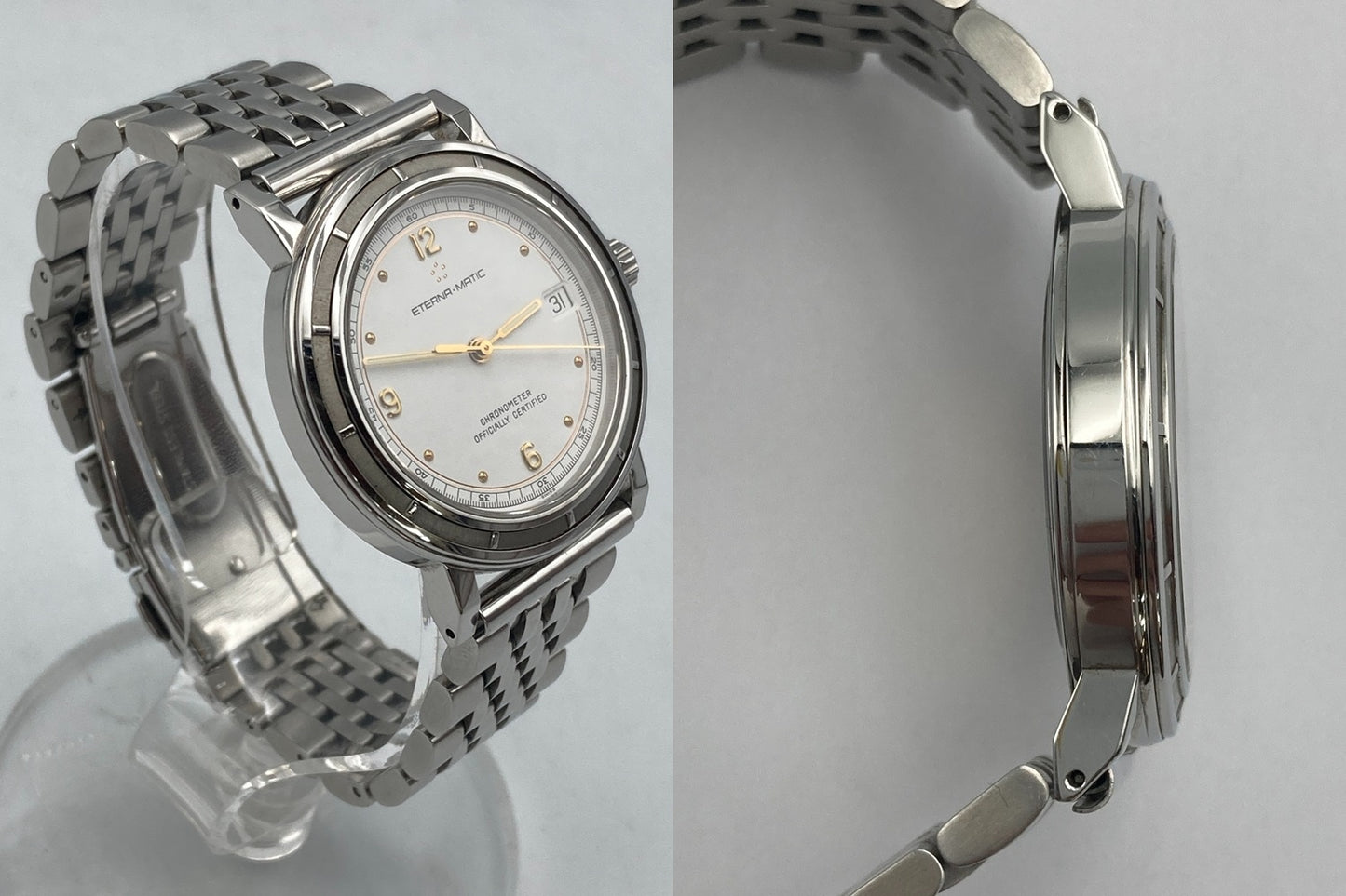 ETERNA エテルナマチック デイト 自動巻 腕時計 8402.41 中古 D4