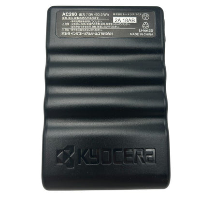 バートル Burtle エアークラフト リチウムイオンバッテリー AC260 35 F バッテリー 空調服 簡易防水 中古 W4