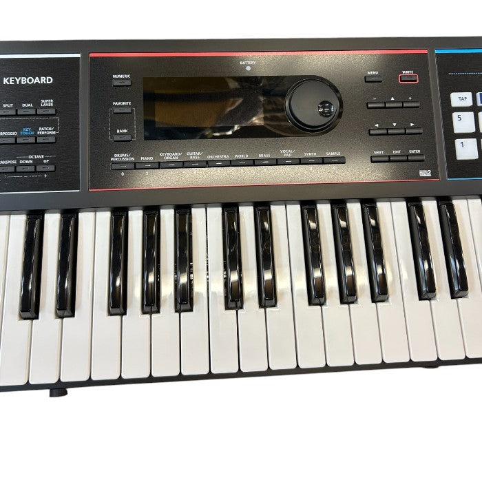 Roland ローランド 61鍵 シンセサイザー JUNO-DS61 楽器 スタンド付 椅子付 ダンパーペダル DP-10 中古 W４