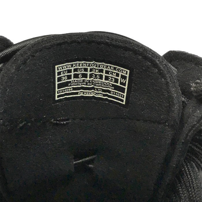 KEEN キーン ユニーク サンダル レディース スニーカー UNEEK バンジーコード ブラック 1014099 中古 T1