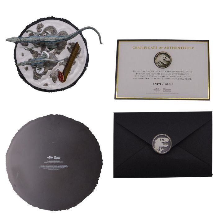 ジュラシック・ワールド 6ムービー ブルーレイ コレクション付属 ブルー フィギュアのみ 中古 a1