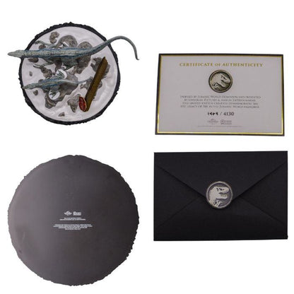 ジュラシック・ワールド 6ムービー ブルーレイ コレクション付属 ブルー フィギュアのみ 中古 a1