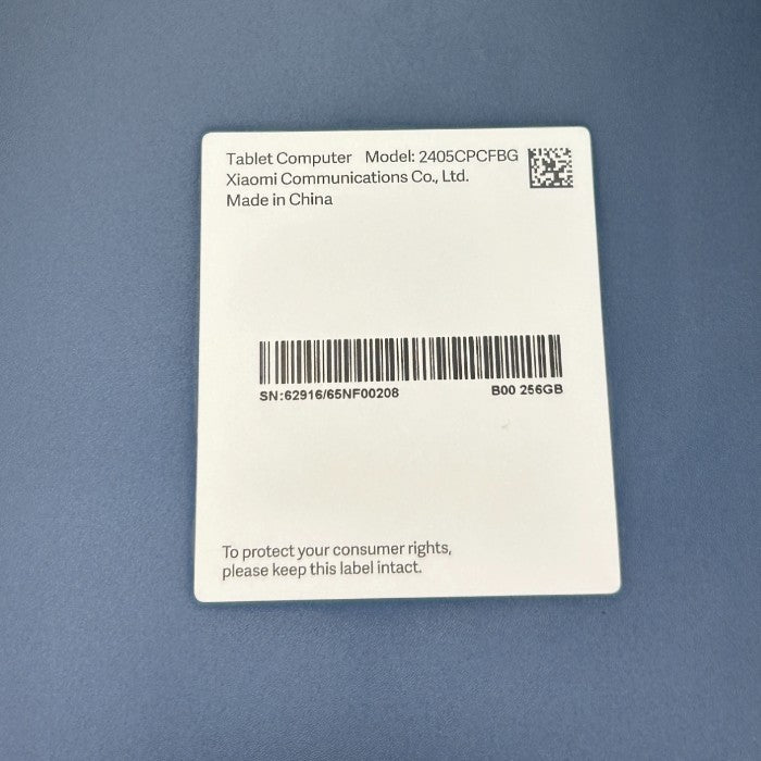 Xiaomi シャオミ POCO Pad 8GB RAM 256GB ROM タブレットコンピューター 2405CPCFBG タブレット 画面大きめ 12.1インチ 動画 中古 W４