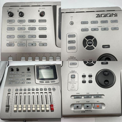 ZOOM MTR マルチトラックレコーダー MRS-802 8tr ハードディスク ミキサー 中古 R4