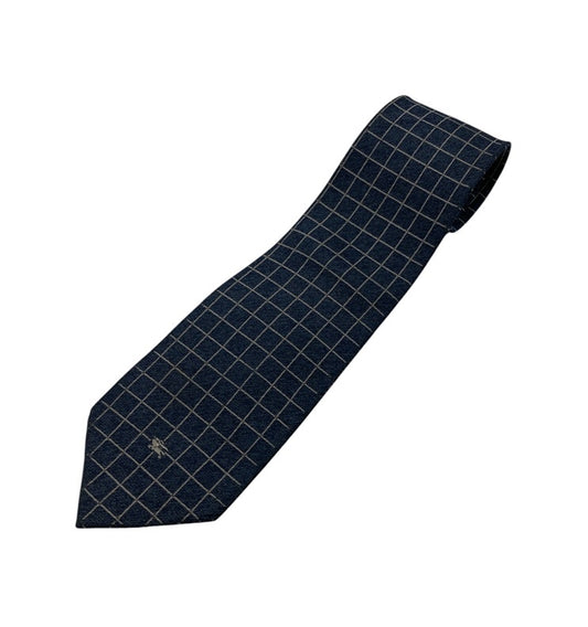 BURBERRY London バーバリー ロンドン 格子柄 ネクタイ シルク100％ 中古 D4