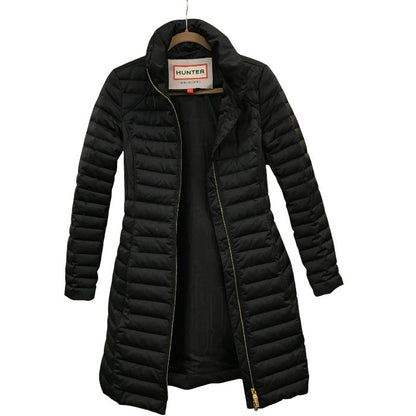 HUNTER ハンター ダウンコート レディース 冬 アウター ブラック  XSサイズ 中古 N1
