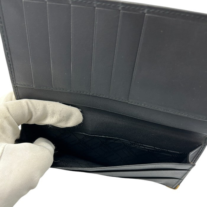 dunhill ダンヒル レザー 長札入れ 本革 ブランド メンズ 財布 カード入れ 中古 W４