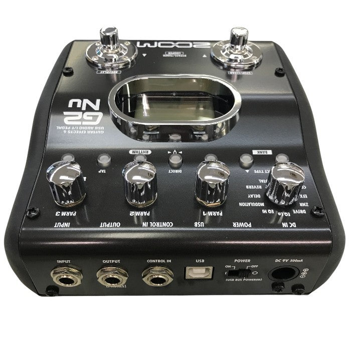 ZOOM ギターエフェクター/オーディオインターフェース ブラック G2Nu 中古 Y1