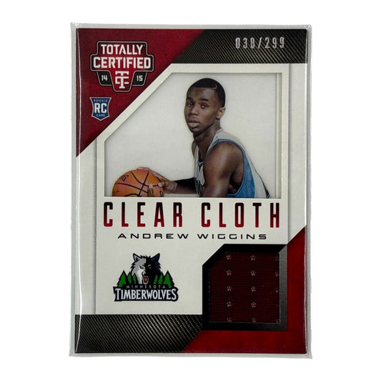 PANINI NBAカード TOTALLY CERTIFIED ANDREW WIGGINS TIMBERWOLVES 038/299 #91 中古 IT1