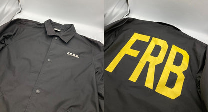 F.C.Real Bristol ブリストル コーチジャケット バックプリント「FRB」 サイズM メンズ 中古 D4