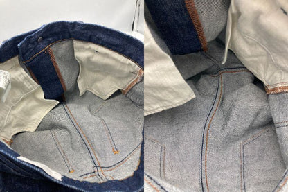 upper hights アッパーハイツ THE H-RISE BIRKIN BLUE RINSE デニムパンツ サイズ23 中古 D4