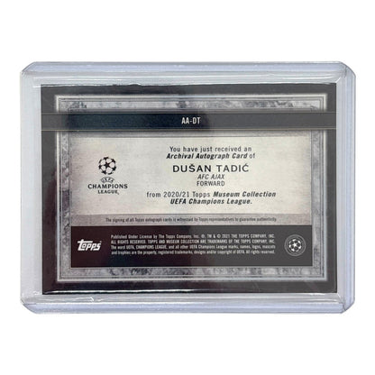 TOPPS サッカーカード MUSEUM COLLECTION DUSAN TADIC AJAX /25 #AA-DT 中古 IT1
