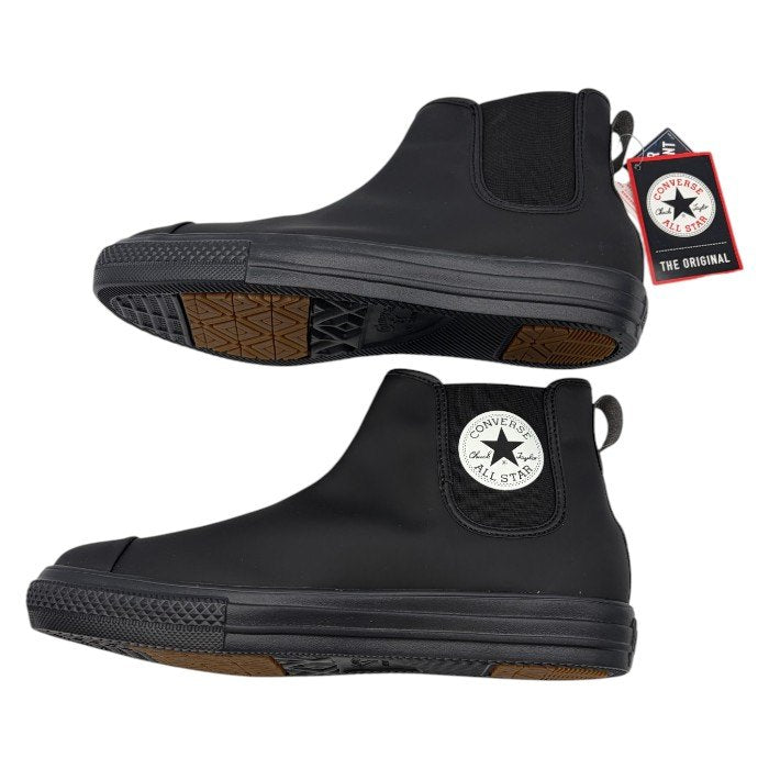 未使用品 CONVERSE ALLSTAR コンバース オールスター ALL STAR LIGHT WR SL SIDEGORE HI 28cm 31307290 靴 シューズ サイドゴア ブーツ メンズ ブラック 中古 W1