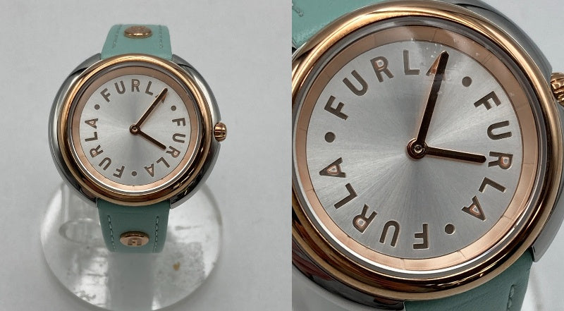 FURLA フルラ アイコンシェイプ 腕時計 クオーツ WW00032015L5 レディース 中古 D4