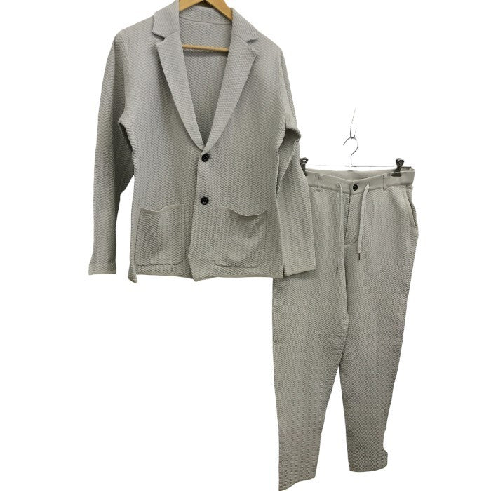 G.Stage ジャケット パンツ メンズ ニット セットアップ ヘリンボーン ジーステージ 秋 冬 中古 KW1