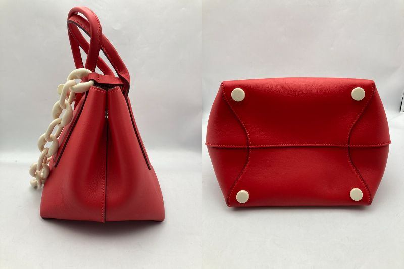 LONGCHAMP ロンシャン ロゾ トップハンドル 2WAY ショルダーバッグ 中古 D4