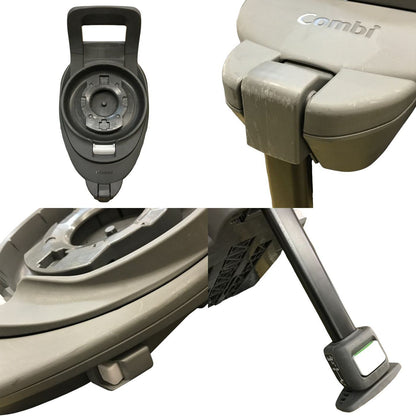 コンビ ホワイトレーベル THE S Air ISOFIX エッグショック ロッタ ZD チャイルドシート 360°回転 ウォッシャブル R129適合 エテルニタネイビー 17598 中古 T1