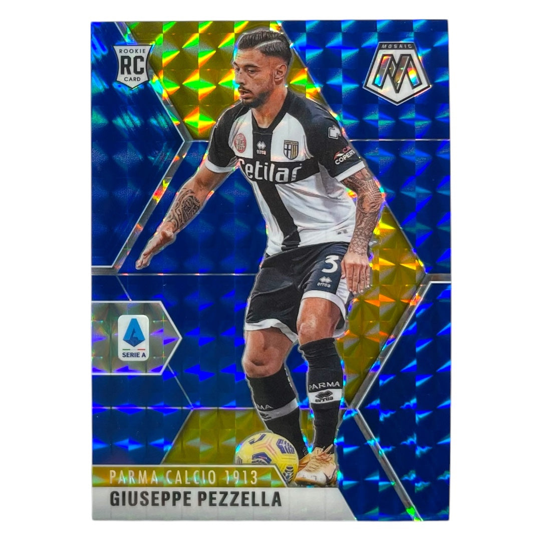 PANINI サッカーカード MOSAIC SERIE A PRIZM GIUSEPPE PEZZELLA PARMA CALCIO 1913 /99 #61 中古 IT2