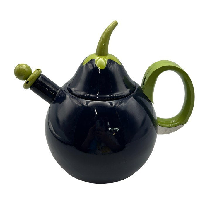 copco コプコ なすび型 ホーローケトル やかん レトロ かわいい おしゃれ キッチン雑貨 中古 W４