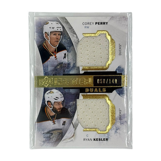 UPPER DECK NHLカード PREMIER COREY PERRY RYAN KESLER DUCKS 050/149 #PD2-PK 中古 IT1