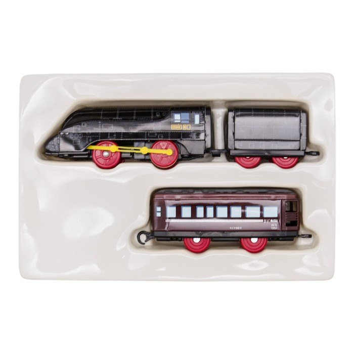 TOMY プラレール40周年記念商品第1弾 ブリキのプラレール C53-43号＆マイテ39 中古 a1