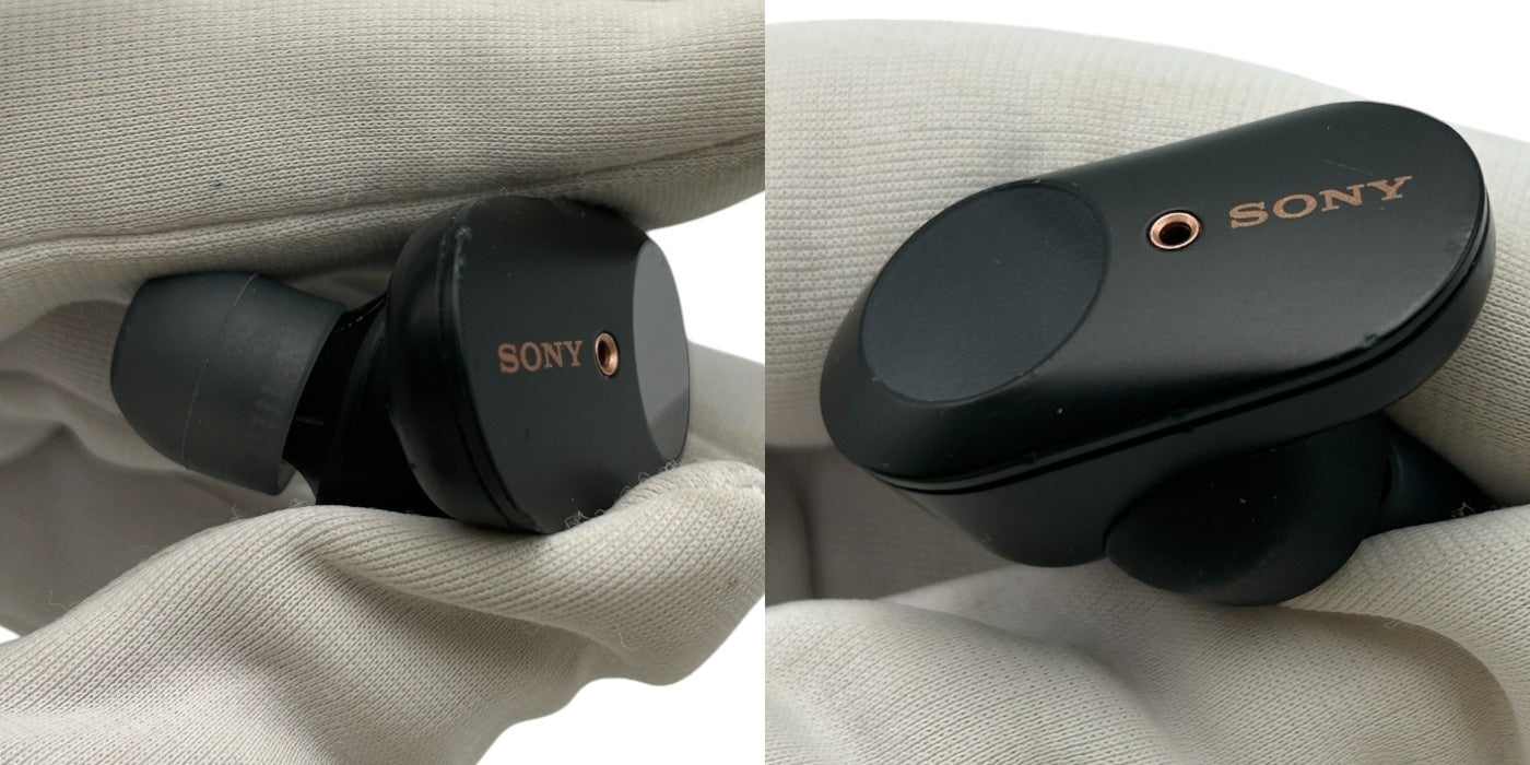 SONY ソニー ワイヤレスイヤホン WF-1000XM3 ブラック 家電 オーディオ Bluetooth 充電式 中古 W４