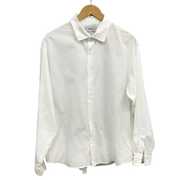 YAECA ヤエカ シャツ M トップス メンズ ポケット付き 長袖 春 秋 冬 中古 W1