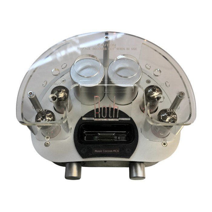 Roth Audio MUSIC COCOON MC4 真空管 プリメインアンプ / OLi2 ペアスピーカー セット ブラック/シルバー iPodドック LED MC4 中古 T1