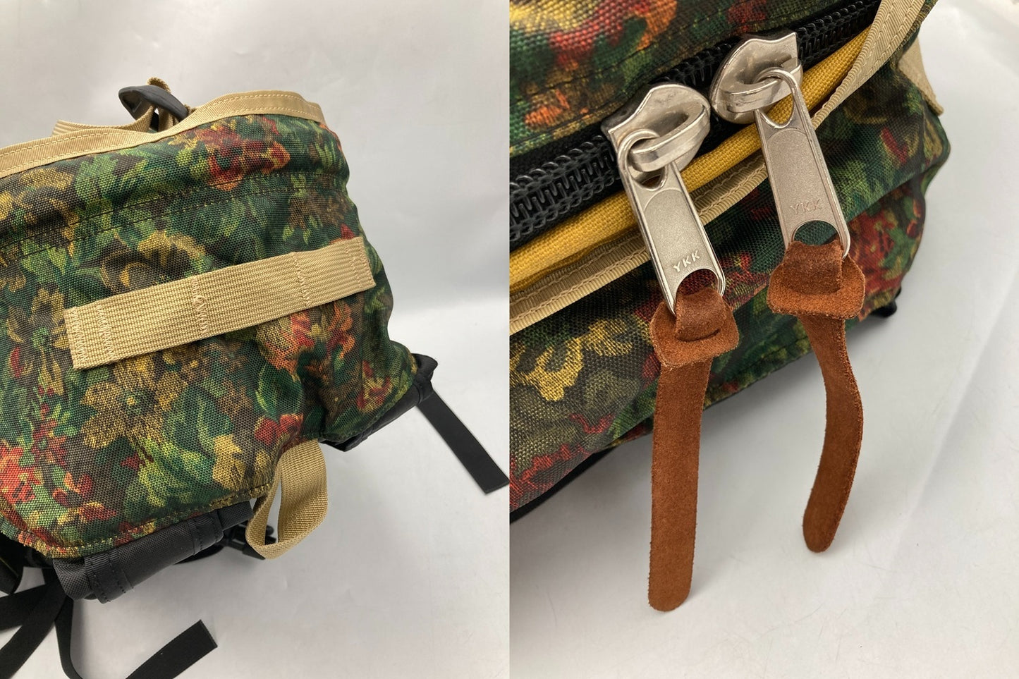 GREGORY グレゴリー 旧ロゴ イエロータペストリー バックパック USA製 中古 D4