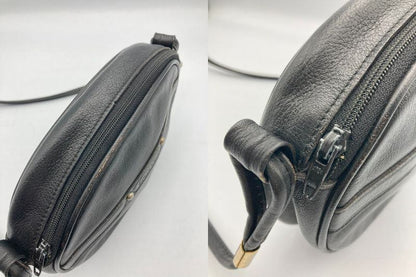 LANVIN ランバン ヴィンテージ レザー ショルダーバッグ 中古 D4