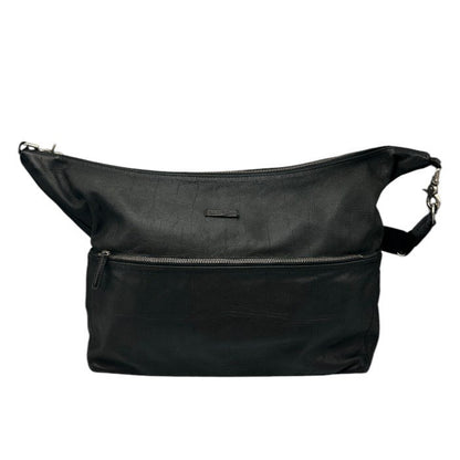 Daniel＆Bob ダニエル＆ボブ レザー ショルダーバッグ 2WAY メンズ 大きめ クロコ調 通勤 中古 W４