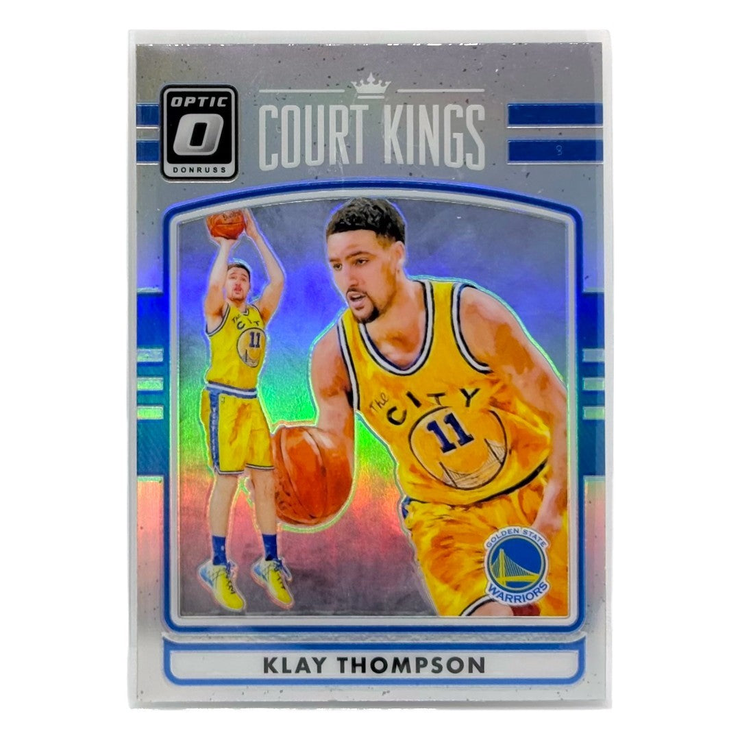 PANINI NBAカード DONRUSS OPTIC PRIZM KLAY THOMPSON GOLDEN STATE WARRIORS #20 中古 IT1