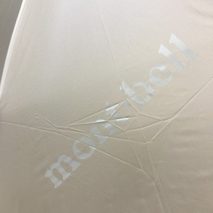 mont bell モンベル トラベルアンブレラ 折りたたみ傘 超軽量 雨傘 6本骨 ホワイト 1128694 中古 T1
