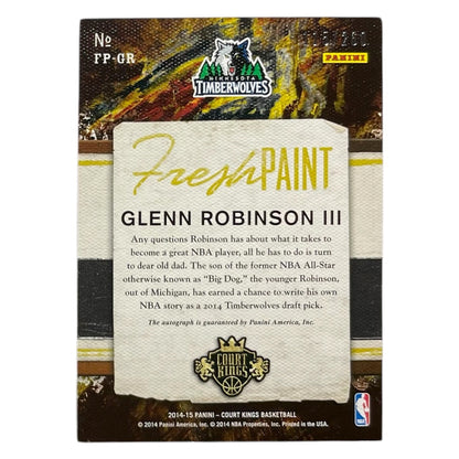 PANINI NBAカード COURT KINGS GLENN ROBINSON III TIMBERWOLVES /260 #FP-GR 中古 IT2