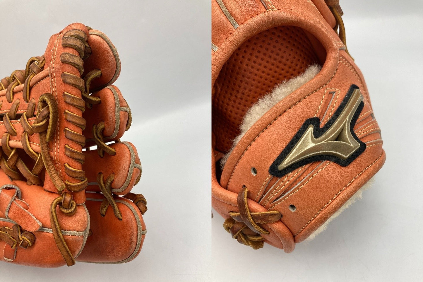 【訳アリ】ミズノ Global Elite (グローバルエリート）H selection02+シリーズ  右投 グローブ 外野手 PT1219 H22407 中古 D4