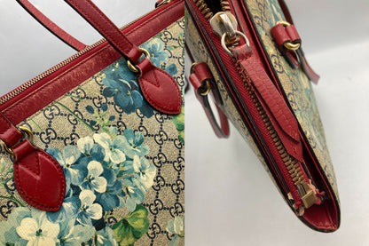 GUCCI グッチ GGブルームス トートバッグ 415721 中古 D4
